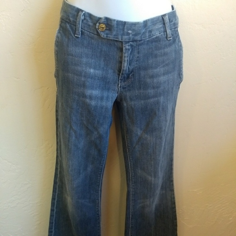 7FAM Seven For all Mankind Jeans Sz 28 Blue Flare